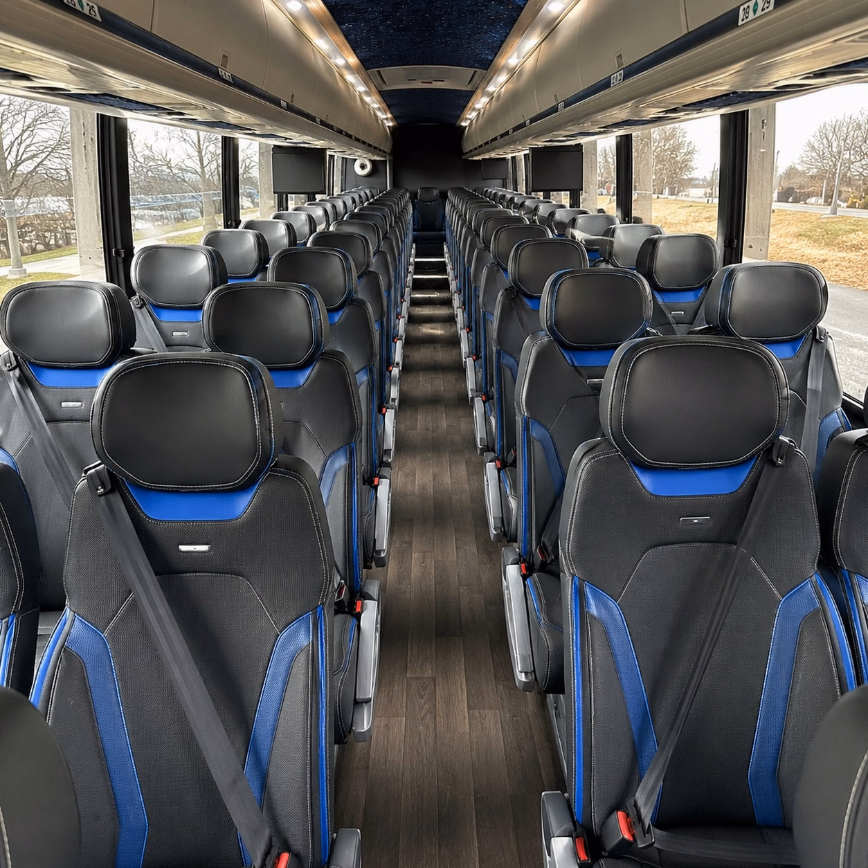 shakopee charter bus interior