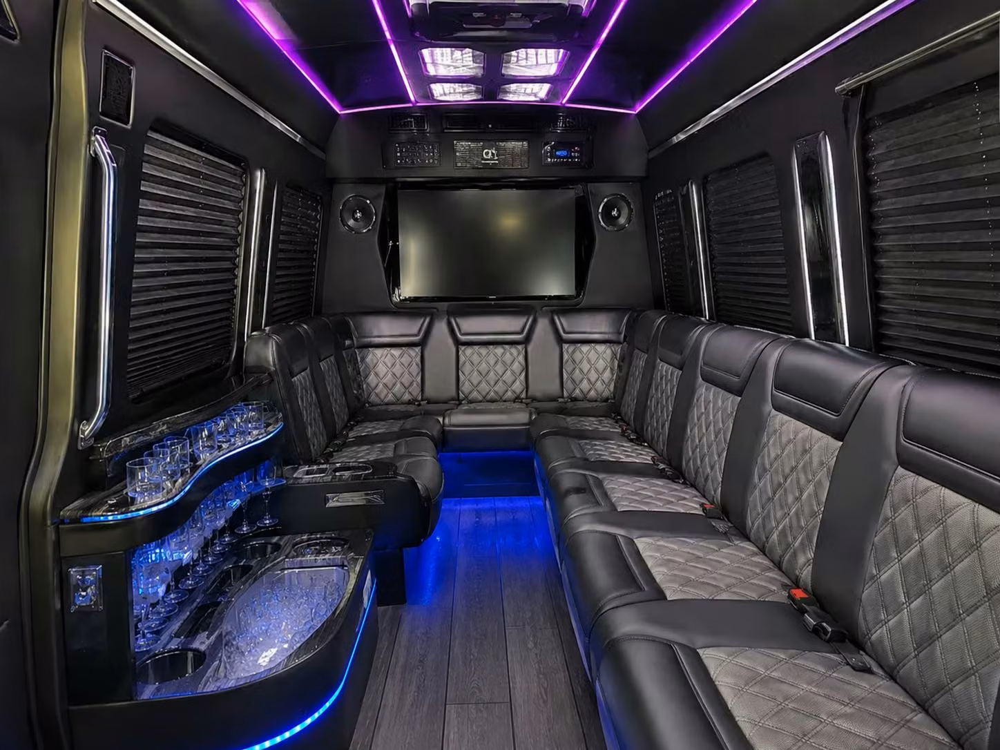 sprinter vans and limo bus rentals for shakopee prom couples and small groups